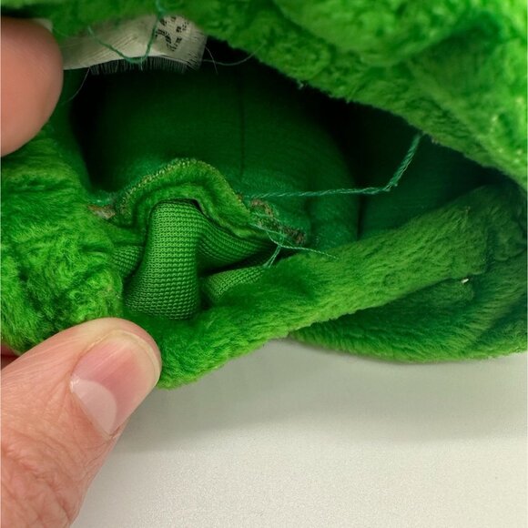 Vintage Hand Puppet Abingdon Press Green Lettuce Monster Kid Pretend Play 727723 - Picture 8 of 10